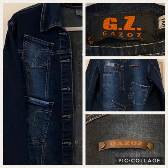Denim Jacket - very high end new no tags gzoz - Picture 2 of 8